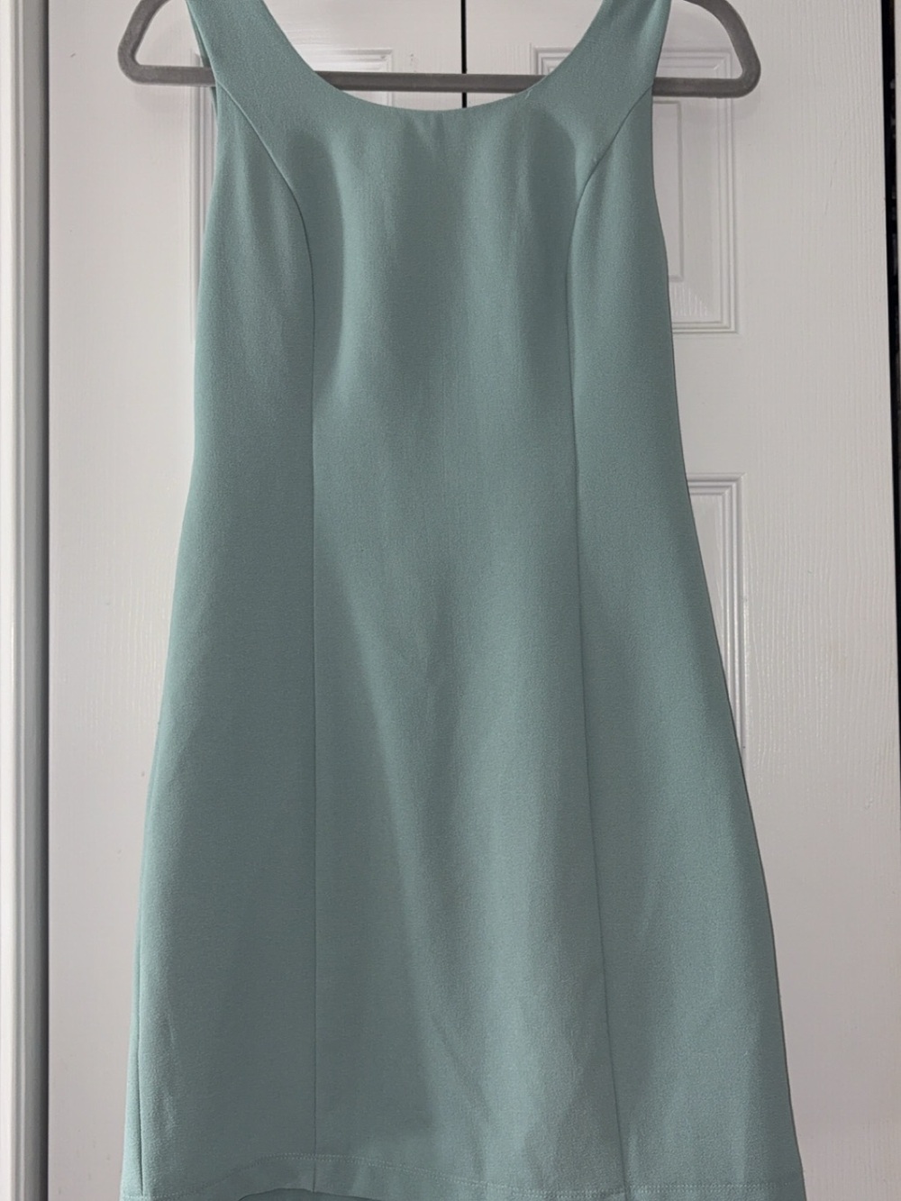 Medium Alythea Sleeveless Mint-Blue A-Line Mini Dress